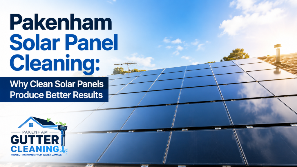 Pakenham Solar Panel Cleaning