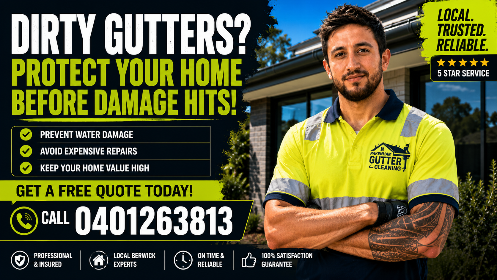 Berwick Gutter Cleaning