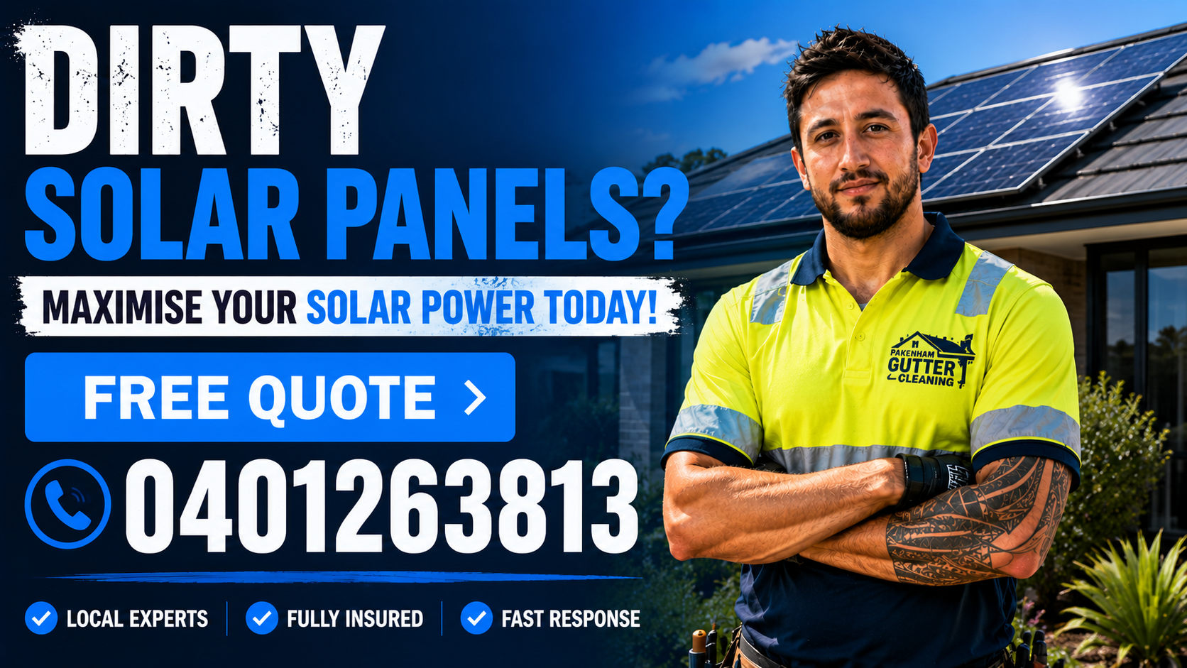 Professional Berwick Solar Panel Cleaning